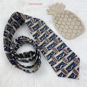 Adam & Eve 100% Pure Silk Men's Pattern Tie Professional Business Work EUC!